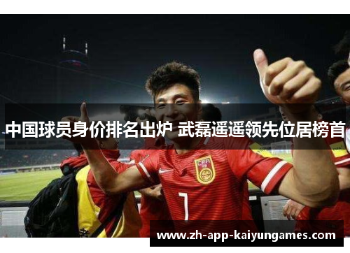 中国球员身价排名出炉 武磊遥遥领先位居榜首