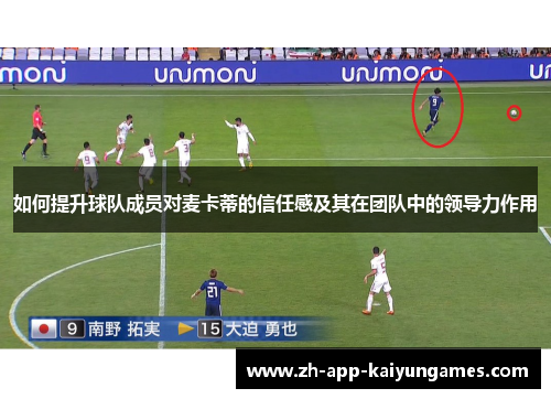 如何提升球队成员对麦卡蒂的信任感及其在团队中的领导力作用