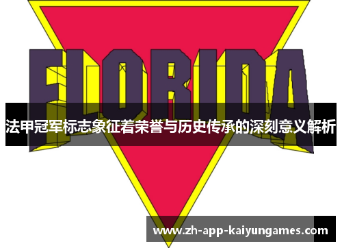 法甲冠军标志象征着荣誉与历史传承的深刻意义解析 法甲冠军标志象征着荣誉与历史传承的深刻意义解析