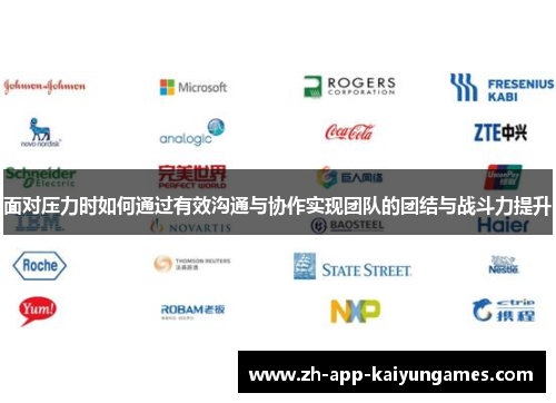 面对压力时如何通过有效沟通与协作实现团队的团结与战斗力提升 面对压力时如何通过有效沟通与协作实现团队的团结与战斗力提升